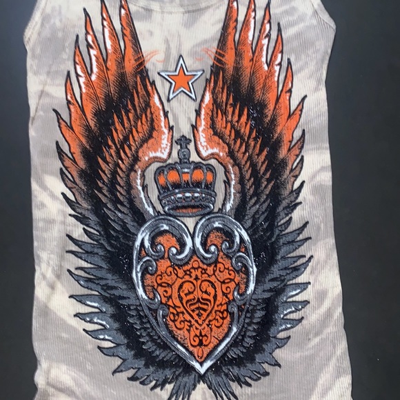 NWOT Sinful by Affliction Estrella Tank Top - Picture 8 of 11